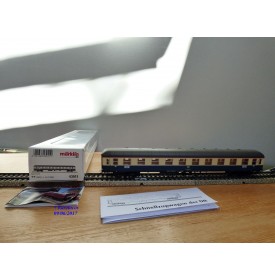 Märklin 4032 voiture grandes lignes A4ümg à feux de fin de convoi 1 Kl. DB BO