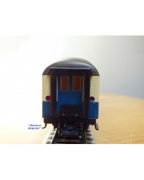 Märklin 4032 voiture grandes lignes A4ümg à feux de fin de convoi 1 Kl. DB BO