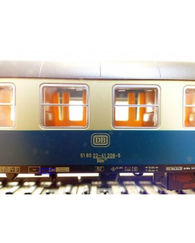 Märklin 43921, voiture  grandes lignes 2 Kl.  type Büm 234   DB   neuf  BO