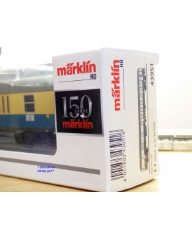 Märklin 4032 voiture grandes lignes A4ümg à feux de fin de convoi 1 Kl. DB BO