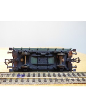 FLEISCHMANN 1451A, wagon plat  à  2  essieux  support de flêche  pour grue Krupp Ardelt   DB  neuf    BO 