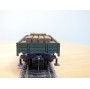 FLEISCHMANN 1451H, wagon plat  à  2  essieux   pour grue Krupp Ardelt   DB  neuf    BO 
