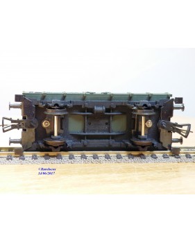 FLEISCHMANN 1451H, wagon plat  à  2  essieux   pour grue Krupp Ardelt   DB  neuf    BO 