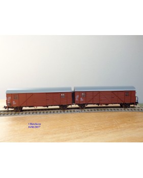 SACHSENMODELLE 14003 coffret de 4 voitures "Sonderzug aus Pankow Die Roten Preussen" BO