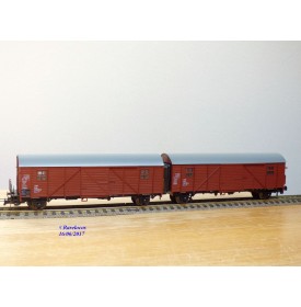 SACHSENMODELLE 14003 coffret de 4 voitures "Sonderzug aus Pankow Die Roten Preussen" BO