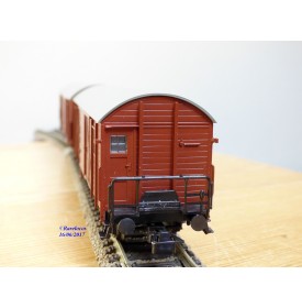 SACHSENMODELLE 14003 coffret de 4 voitures "Sonderzug aus Pankow Die Roten Preussen" BO