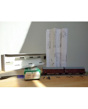 SACHSENMODELLE 14003 coffret de 4 voitures "Sonderzug aus Pankow Die Roten Preussen" BO