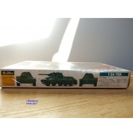 FUJIMI wa14,  char  moyen  soviétique T-34 / 76A   Neuf   BO  1/76