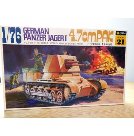 FUJIMI wa21,  char  chasseur de char  allemand   Panzer Jager 1 4.7cm PAK    Neuf  BO  1/76
