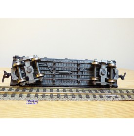 AHM  POCHER  6245 , wagon plat ancien( old time flat  car )   V&T  RR    BO