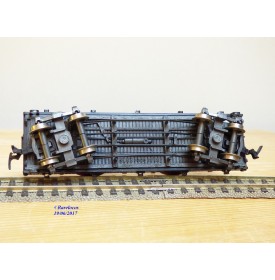 AHM  POCHER  6255, wagon plat à citernes  ancien ( old time tank  car )   V&T  RR  N°: 45    BO