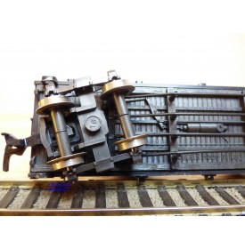 AHM  POCHER  6255, wagon plat à citernes  ancien ( old time tank  car )   V&T  RR  N°: 45    BO