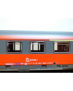 ROCO 44645, voiture  mixte  1 / 2 Kl.  type ABmz   ÖBB   neuf    BO