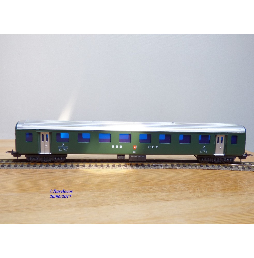 PLAYART ?????, voiture allégée 2 Cl. type B4    SBB  