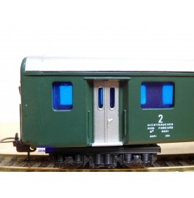 PLAYART ?????, voiture allégée 2 Cl. type B4    SBB  