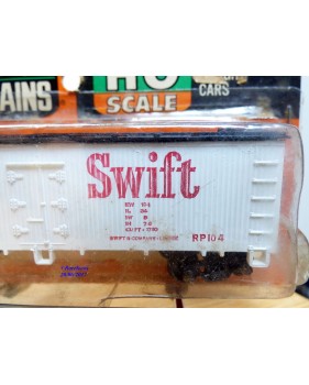 Life Like  ???? , wagon couvert  réfrigérant ( reefer )   SWIFT  Neuf    BO