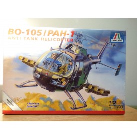 ITALERI 601, Hélicoptère anti char BO-105 / PAH-1  Neuf   BO   1/32