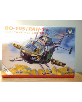 ITALERI 601, Hélicoptère anti char BO-105 / PAH-1  Neuf   BO   1/32