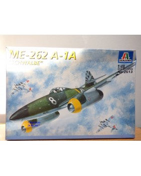 ITALERI 2613,  MESSERSCHMITT  ME-262 A-1A   Schwalbe  Neuf    BO   1/48 