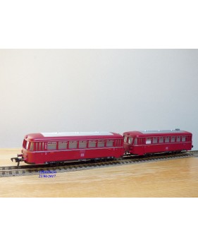 FLEISCHMANN  1370 / 2,  couplage de 2 remorques pour autorail ( Schienenbus )  VB et VS 98    DB  neuf  BO 