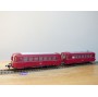 FLEISCHMANN  1370 / 2,  couplage de 2 remorques pour autorail ( Schienenbus )  VB et VS 98    DB  neuf  BO 
