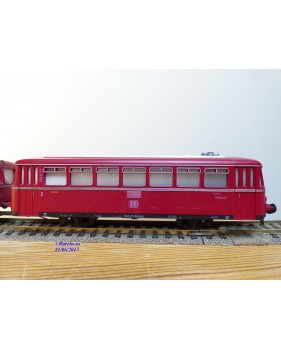 FLEISCHMANN  1370 / 2,  couplage de 2 remorques pour autorail ( Schienenbus )  VB et VS 98    DB  neuf  BO 