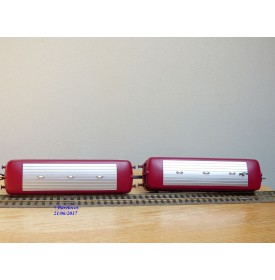FLEISCHMANN  1370 / 2,  couplage de 2 remorques pour autorail ( Schienenbus )  VB et VS 98    DB  neuf  BO 