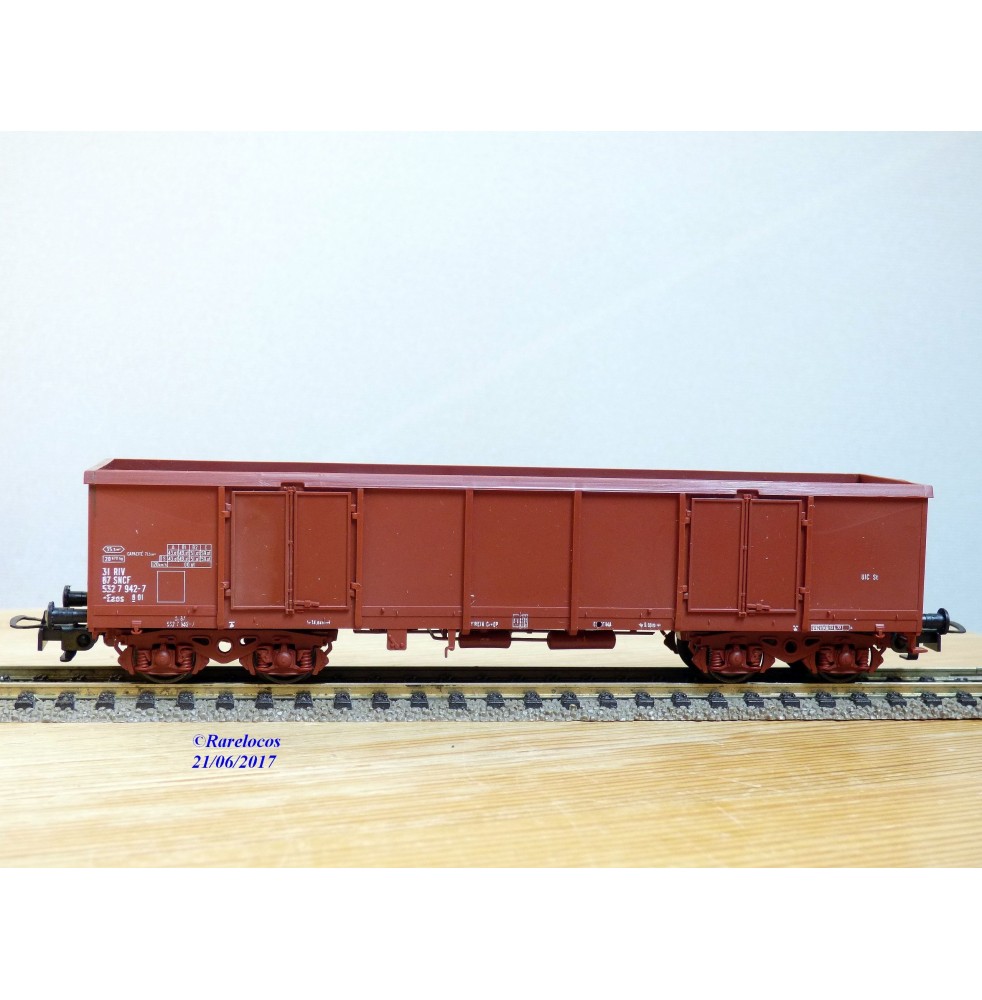 LILIPUT 244 70, wagon tombereau  type Eas SNCF   neuf    BO