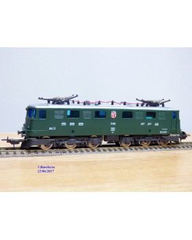 PLAYART  H.652, motrice Ae 6/6  N°: 11493  SISSACH  SBB  BO