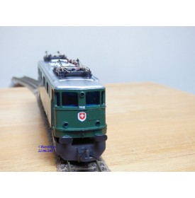 PLAYART  H.652, motrice Ae 6/6  N°: 11493  SISSACH  SBB  BO