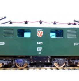 PLAYART  H.652, motrice Ae 6/6  N°: 11493  SISSACH  SBB  BO