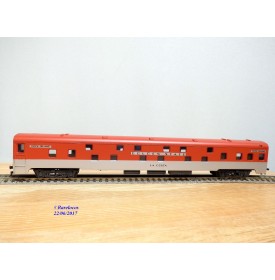 RIVAROSSI  véro 6531, voiture lits ( mooth  side  duplex  roomette ) Golden State  " La Costa "   Rock Island  Neuf   BO