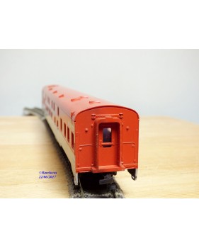 RIVAROSSI  véro 6531, voiture lits ( mooth  side  duplex  roomette ) Golden State  " La Costa "   Rock Island  Neuf   BO
