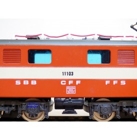 PLAYART  ??? , motrice Ae 6/6  N°: 11103  SISSACH  SBB   Swiss Express   BO