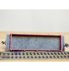 POCHER  270 / 2 , wagon tombereau  ancien ( old time gondola  car )   V&T  RR  N°: 74    BO