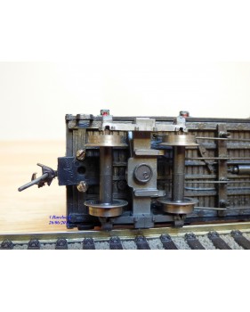 POCHER  270 / 2 , wagon tombereau  ancien ( old time gondola  car )   V&T  RR  N°: 74    BO