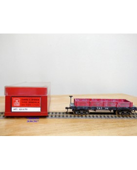 POCHER  270 / 2 , wagon tombereau  ancien ( old time gondola  car )   V&T  RR  N°: 74    BO