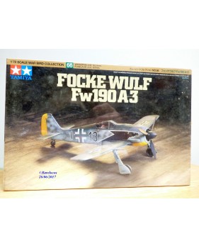 TAMIYA 60766,  FOCKE WULF FW190 A-3  Neuf   BO   1/72