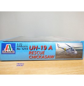 ITALERI 1215, Hélicoptère  UH-19 A  "Rescue Chickasaw"   Neuf   BO 1/72