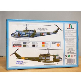 ITALERI 1247, Hélicoptère  UH-1D  " Slick "   Neuf   BO 1/72