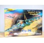 SVEZDA 7227, Avion d'attaque SUKHOI SU-25 " Frogfoot " neuf   BO  1/72