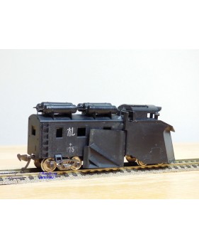 TER  100, rare chasse neige à soc  N° : 175  JNR    BO