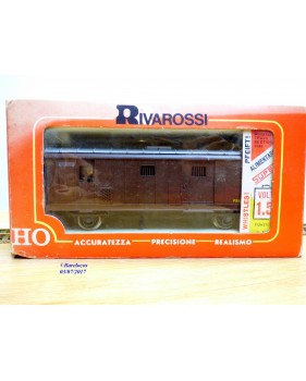 RIVAROSSI  2514, fourgon ancien  type D avec sifflet   FS   neuf    BO