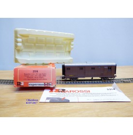 RIVAROSSI  2514, fourgon ancien  type D avec sifflet   FS   neuf    BO
