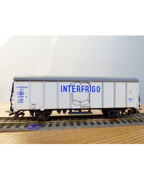 POCHER 313 / 3,  wagon réfrigérant Hgm INTERFRIGO DB  BO