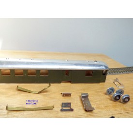 PMP  565, fourgon à 2 essieux type D d2 SNCF  BO