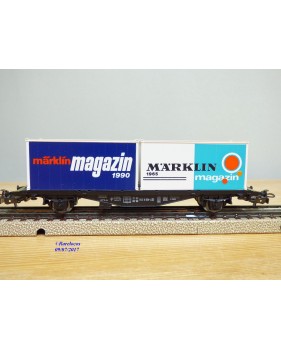 Märklin 48944 wagons plats type Bt 10 conteneurs à bière Königsbacher DB BO