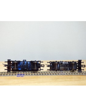 FLEISCHMANN  99 5410  K,   2  wagons citerne ancien  à plate forme de serre freins  RÖCHLING  et SCHRAUBE      DB    neuf    BO