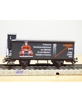 Märklin 94501 / 31979  4680,  wagon couvert  à guérite  MHI  neuf   BO