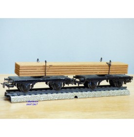 Märklin 48944 wagons plats type Bt 10 conteneurs à bière Königsbacher DB BO